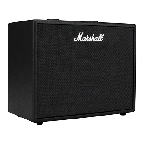 Marshall Amplification CODE50 User manual