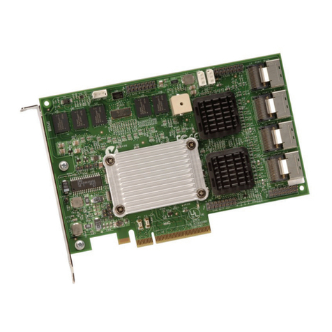 LSI MegaRAID SAS 84016E User manual