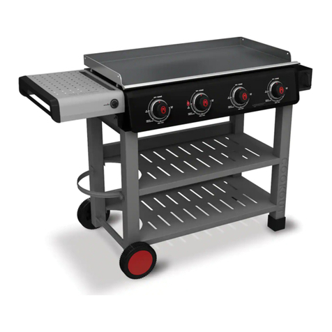 Coleman COOKOUT 36" GRIDDLE STATION User manual