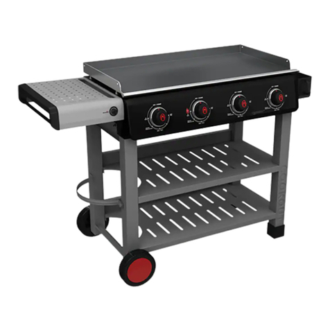 Coleman COOKOUT 36" GRIDDLE STATION Assembly manual
