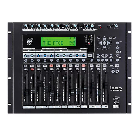 ALLEN & HEATH ICON DP1000 User manual
