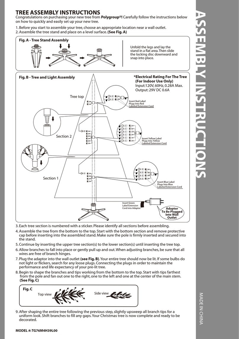 Polygroup TG76M4H39L00 User manual