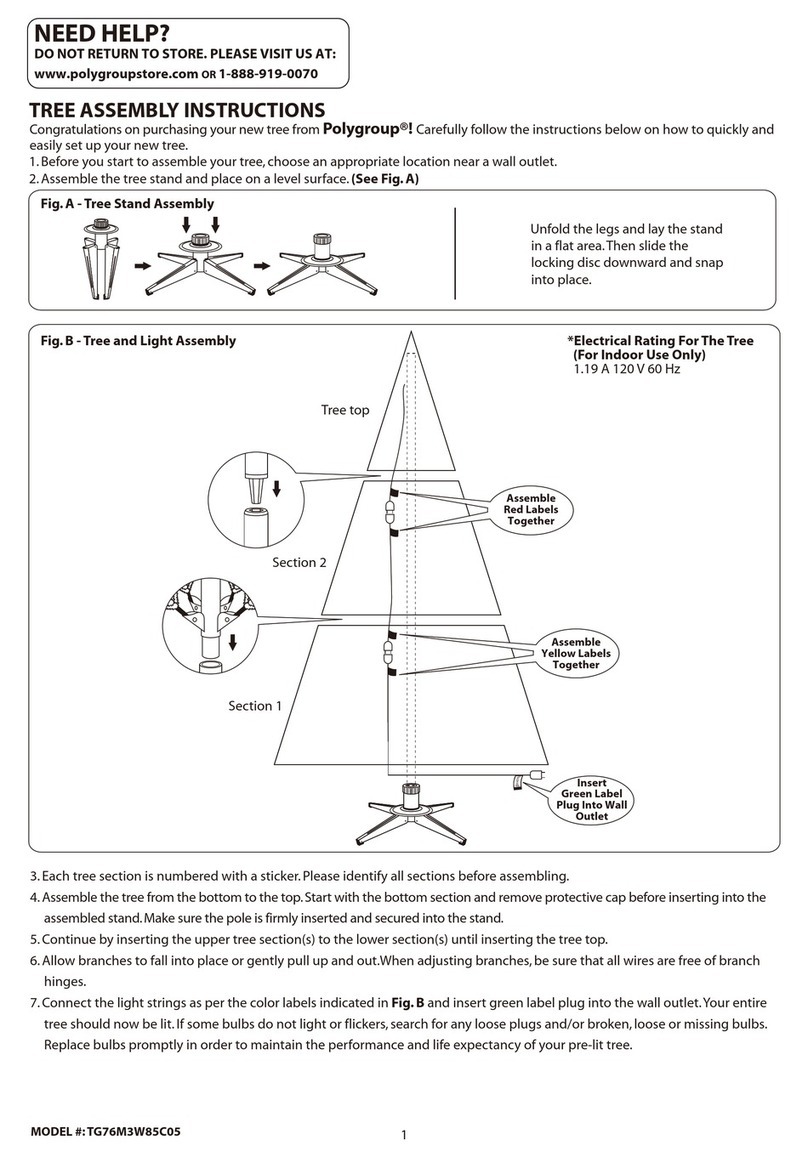 Polygroup TG76M3W85C05 Assembly instructions