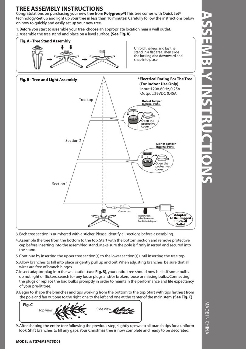 Polygroup TG76M3M75D01 User manual