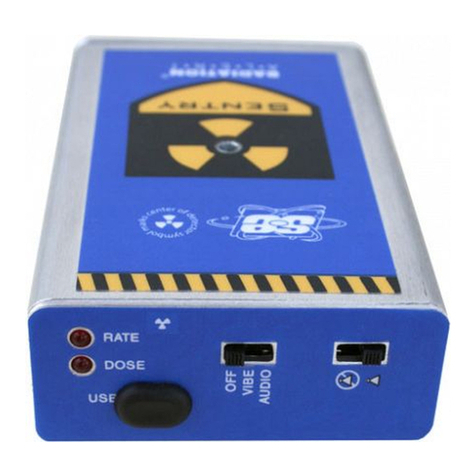 S.E. International RADIATION ALERT Sentry User manual