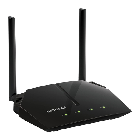 NETGEAR R6080 User manual