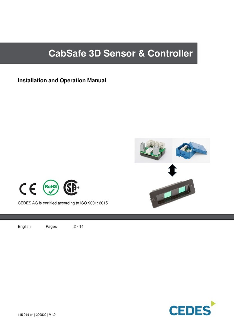 Cedes CabSafe 3D User manual