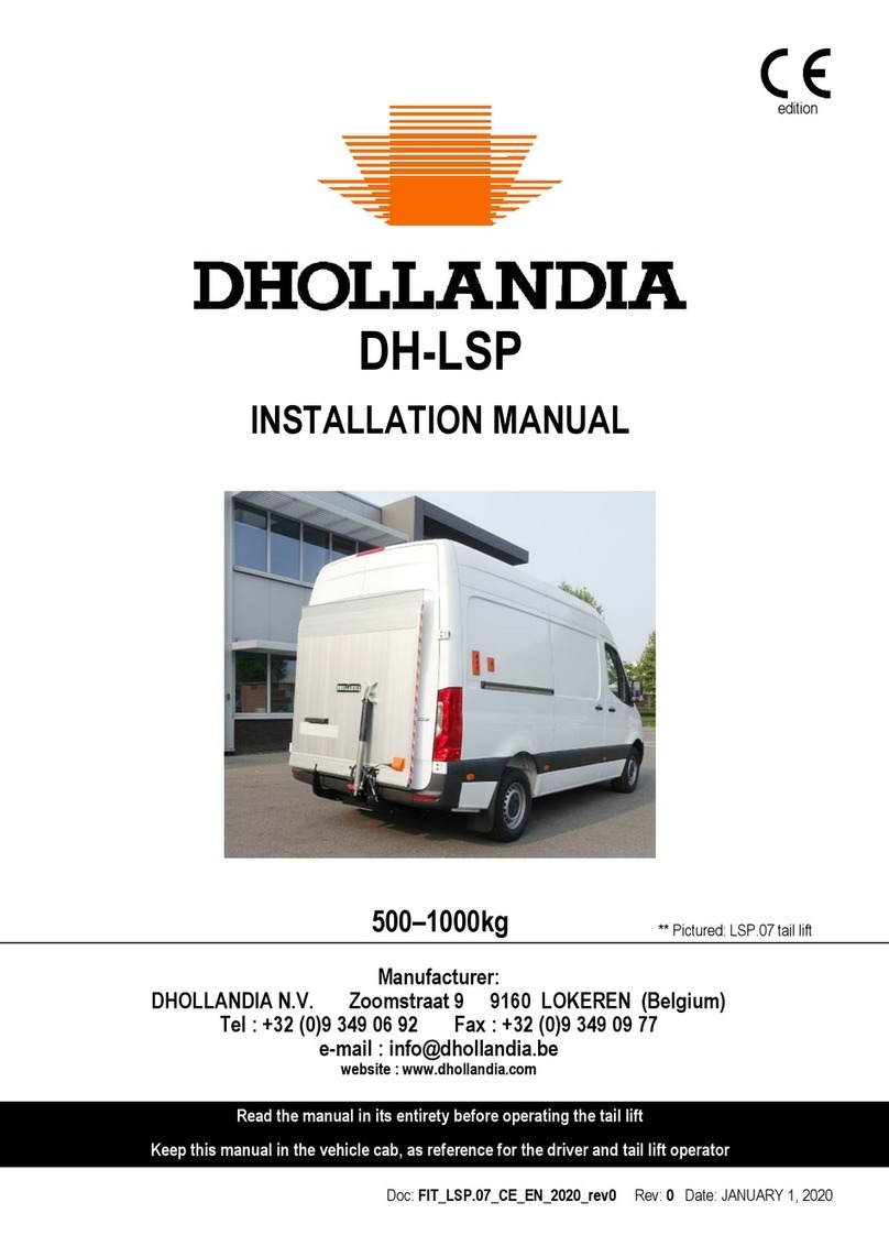 Dhollandia DH-LSP User manual