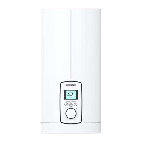 STIEBEL ELTRON DEL 13 Plus AU Operation and installation