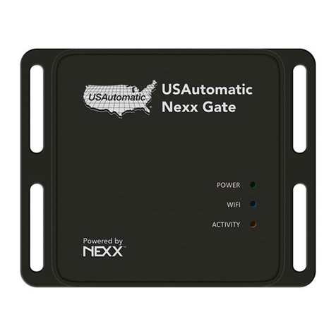 US Automatic Nexx Gate Contents And Information