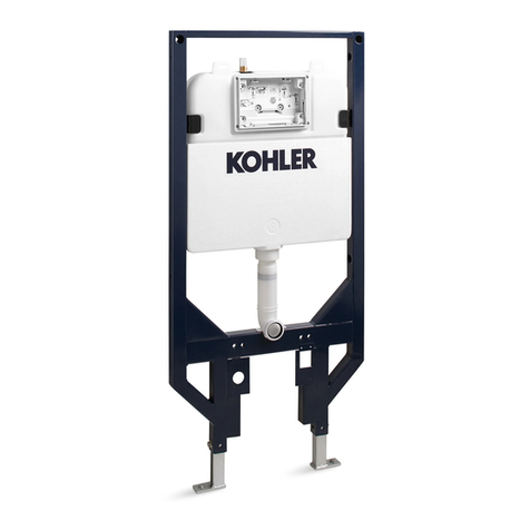 Kohler K-18647 Assembly instructions Kohler K-18647 Assembly instructions