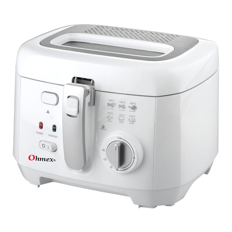 ohmex FRY 1180 User manual