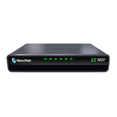 NewTek TriCaster TC Mini TCMI4KUHD operating instructions