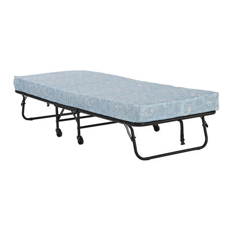DHP Folding Metal Guest Bed BF4054909 Instruction booklet DHP Folding Metal Guest Bed BF4054909 Instruction booklet