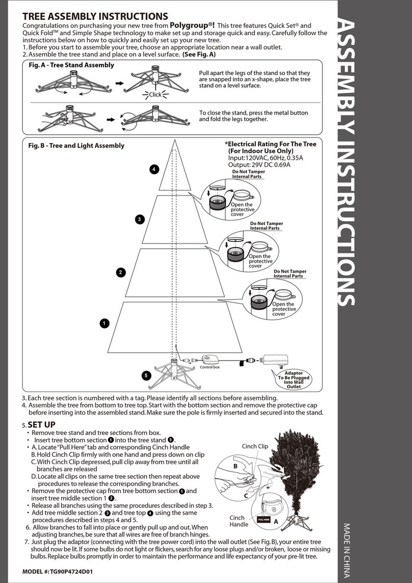 Polygroup TG90P4724D01 Assembly instructions