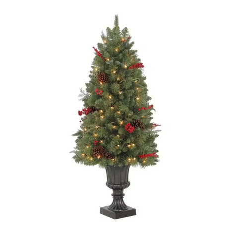 Home Accents Holiday TV40P4598C00 quick start guide
