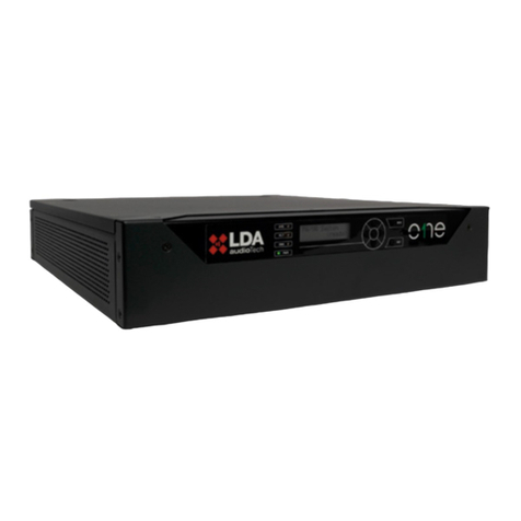 LDA Audio Tech ONE Series Support Handbook