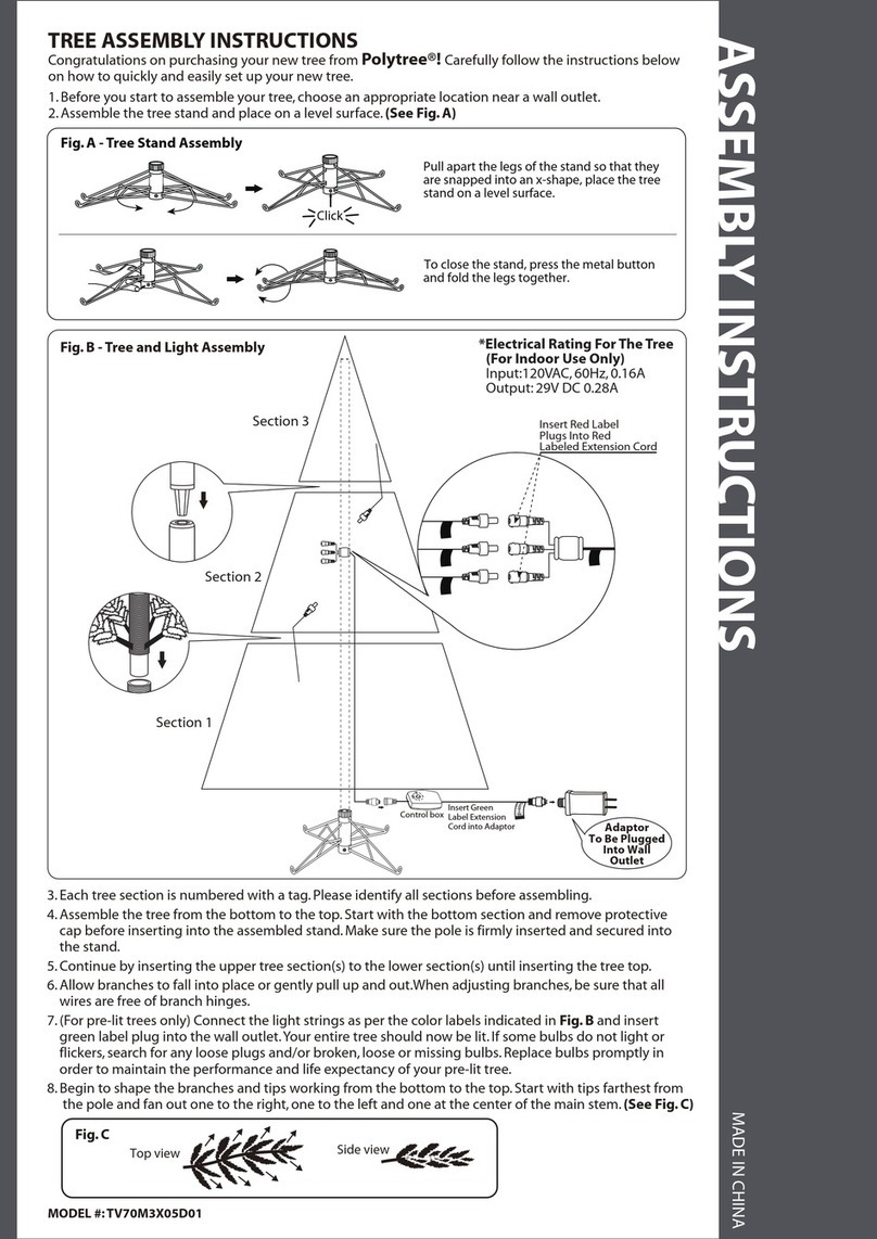 Polytree TV70M3X05D01 User manual