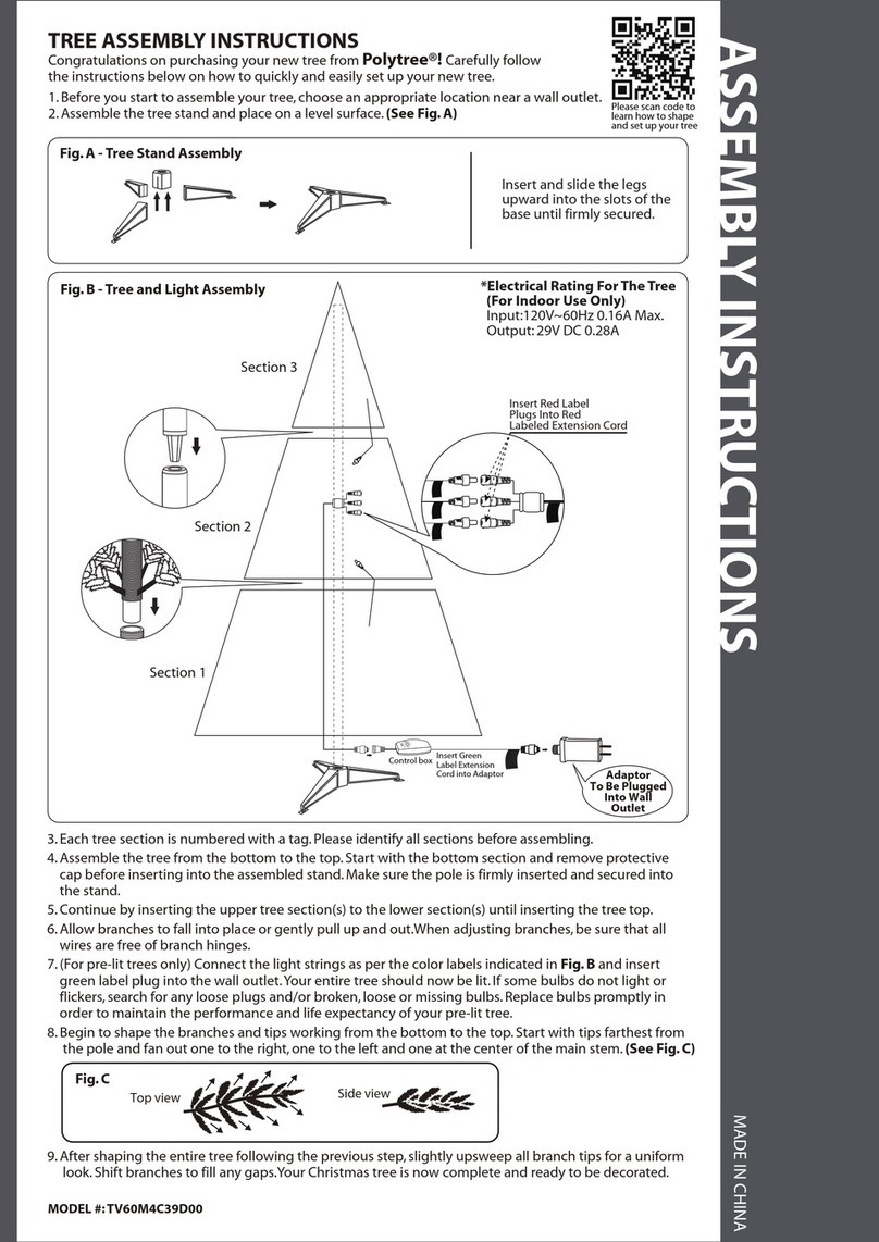 Polytree TV60M4C39D00 User manual