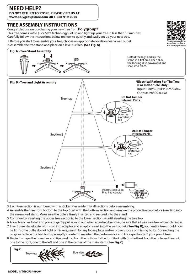 Polygroup TG90P3499L04 User manual