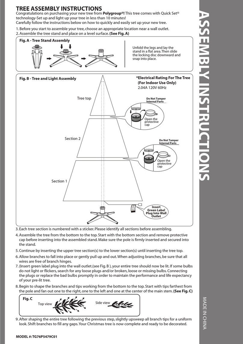 Polygroup TG76P5479C01 User manual
