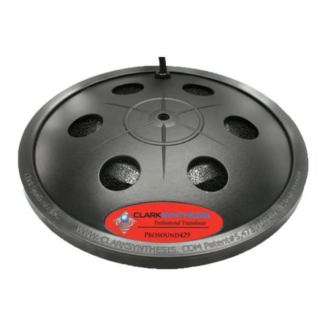 Clark Synthesis Prosound429 User manual