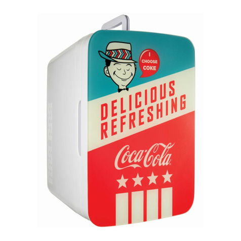 Cooluli Coca-Cola Americana 10LG user manual