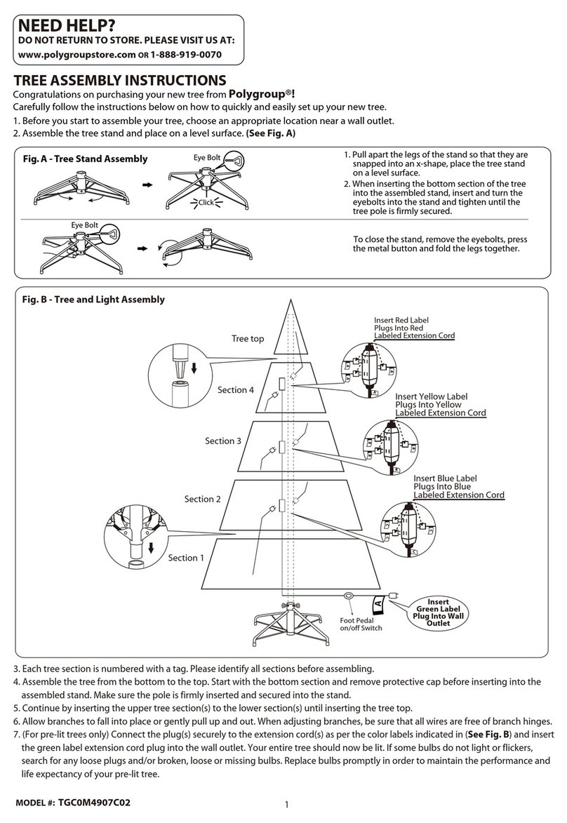 Polygroup TGC0M4907C02 Assembly instructions