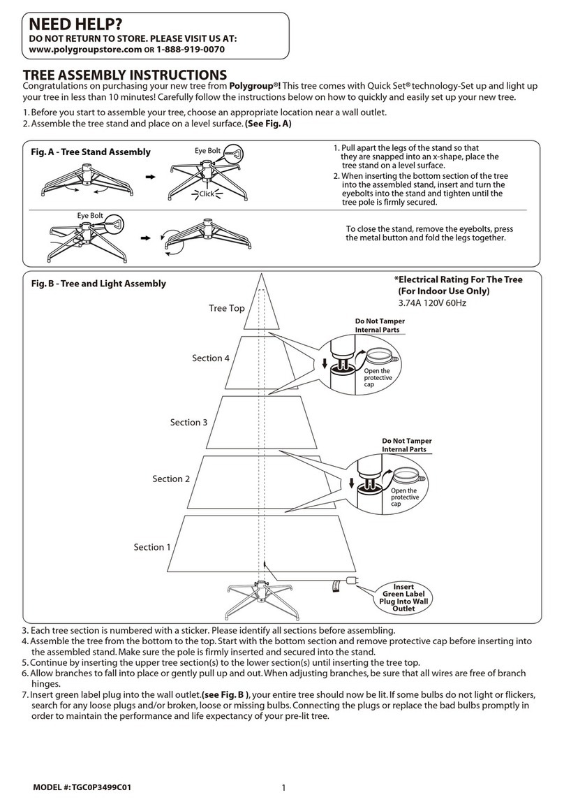 Polygroup TGC0P3499C01 User manual
