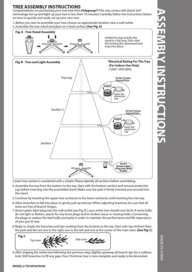 Polygroup TG76P5479C00 User manual
