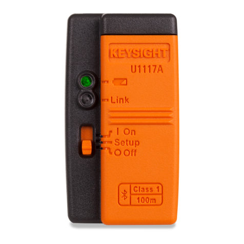 Keysight U1117A User manual