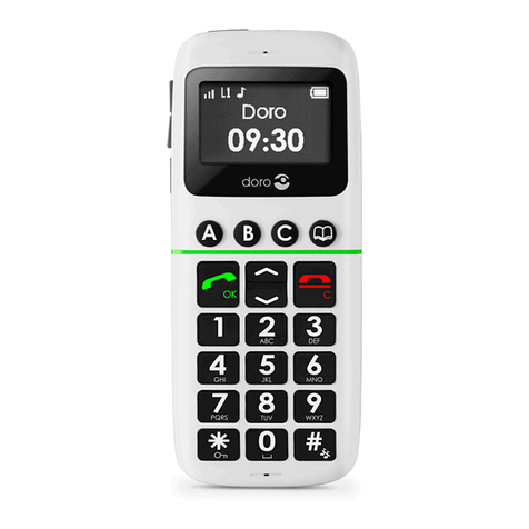 Doro PHONEEASY 338GSM User manual