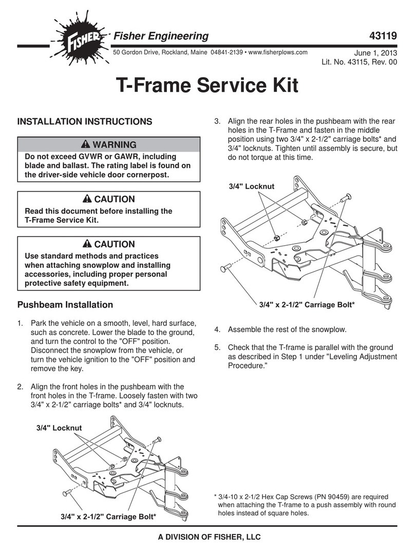 Fisher 43119 installation instructions Fisher 43119 installation instructions