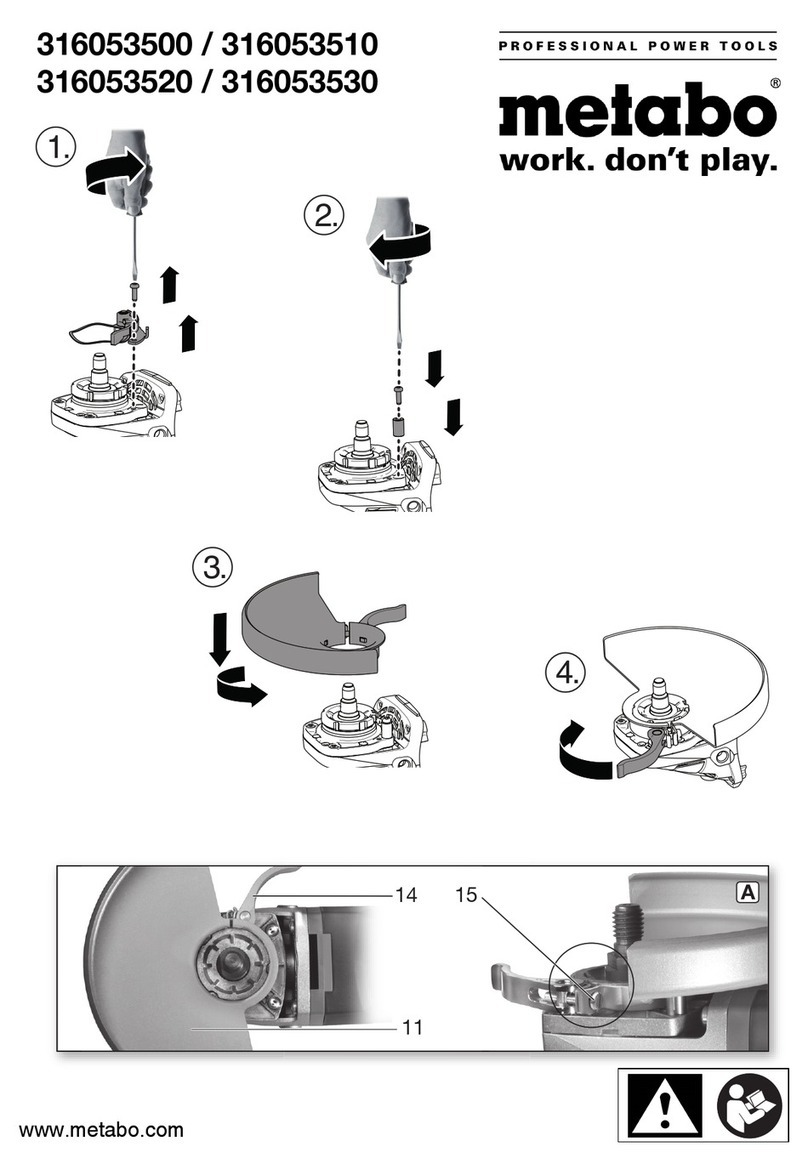 Metabo 316053500 User manual
