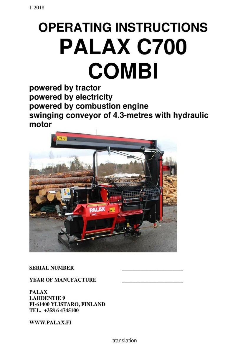 Palax C700 COMBI User manual