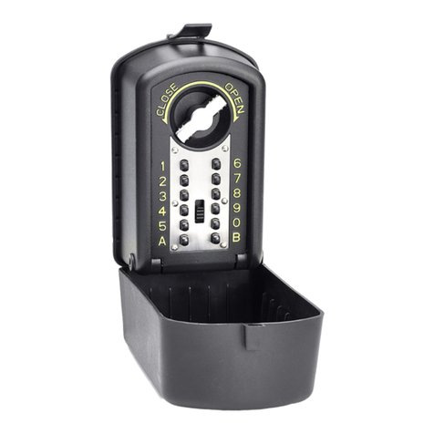 Burtonsafes Keyguard XL Instruction booklet