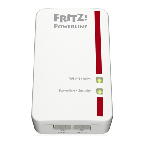 AVM FRITZ! Powerline 540E Owner's manual AVM FRITZ! Powerline 540E Owner's manual