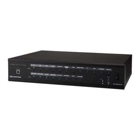 Crestron C2N-AMP-6X100 Do guide