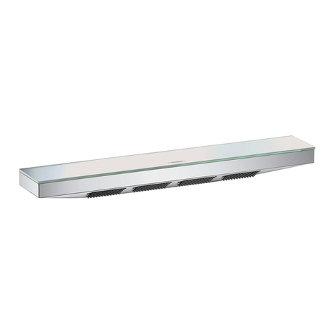 Hans Grohe Rainfinity 26243 Series Manual Hans Grohe Rainfinity 26243 Series Manual