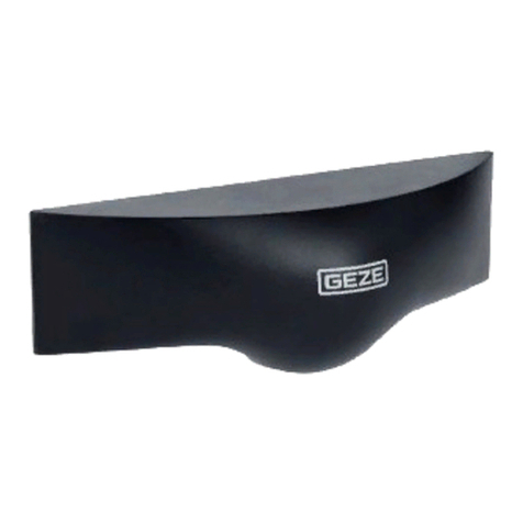 GEZE GC 302 3V User manual