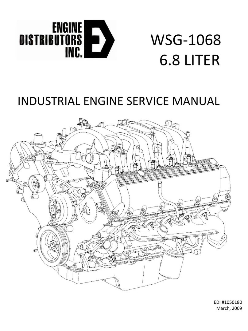 Engine distributors WSG-1068 Service manual