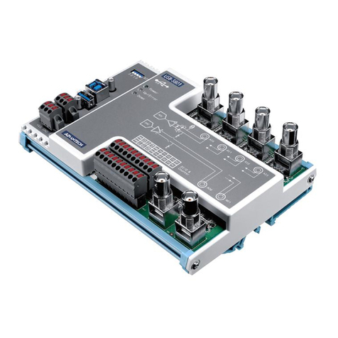Advantech USB-5801 Installation and operation manual