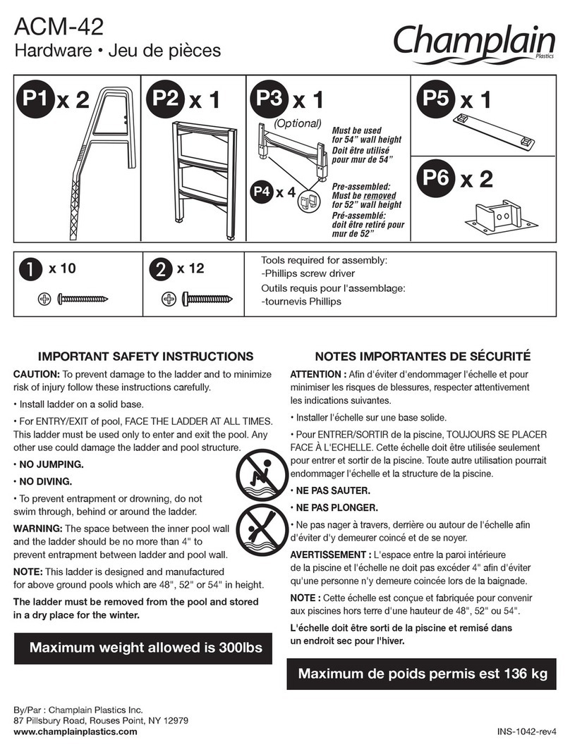 Champlain ACM-42 User manual