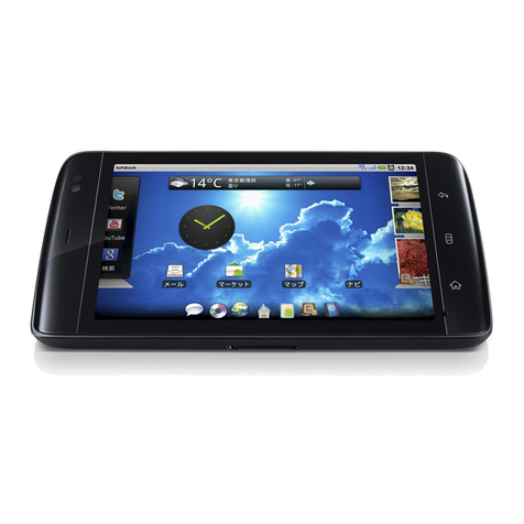 Dell Streak SoftBank 001DL User manual