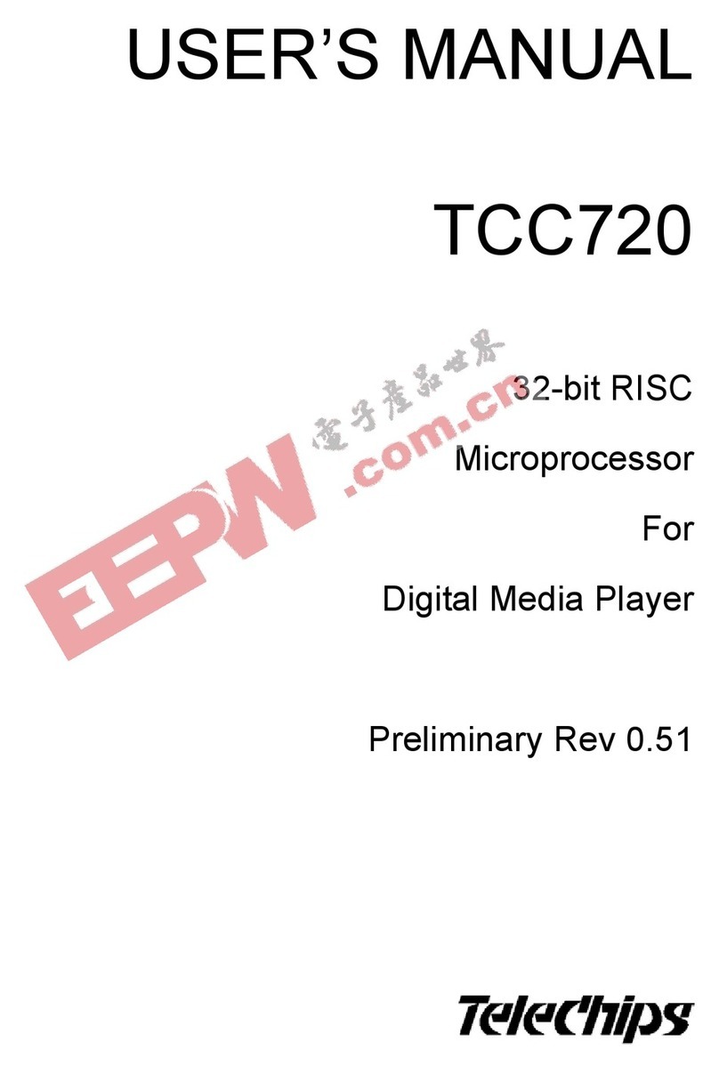 TeleChips TCC720 user manual