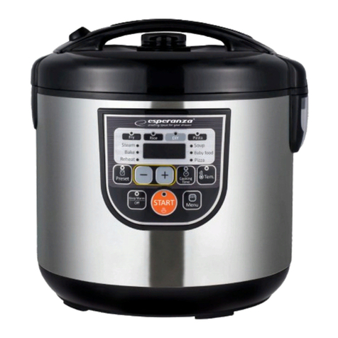ESPERANZA COOKING MATE EKG011 manual