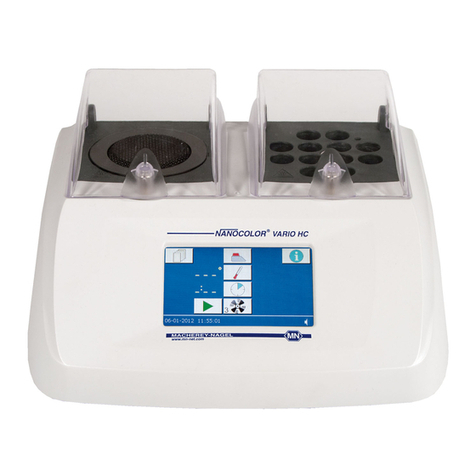 Macherey-Nagel NANOCOLOR VARIO HC user manual