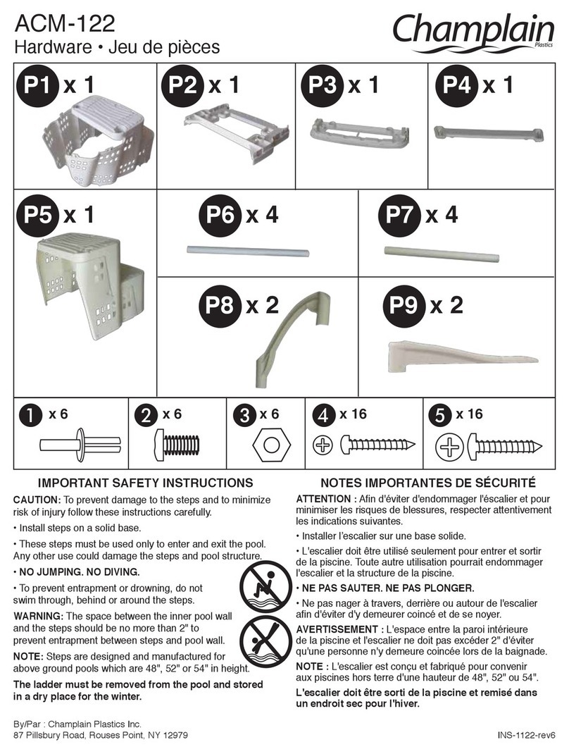 Champlain ACM-122 User manual