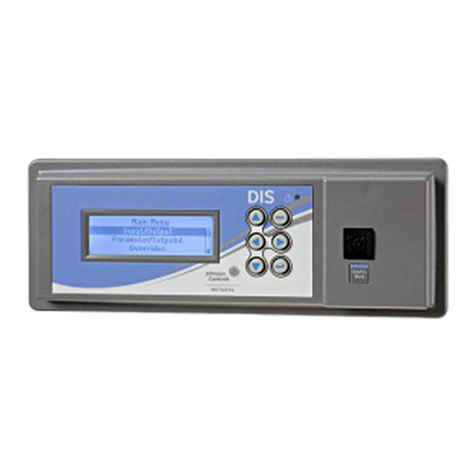 Johnson Controls DIS1710 User manual