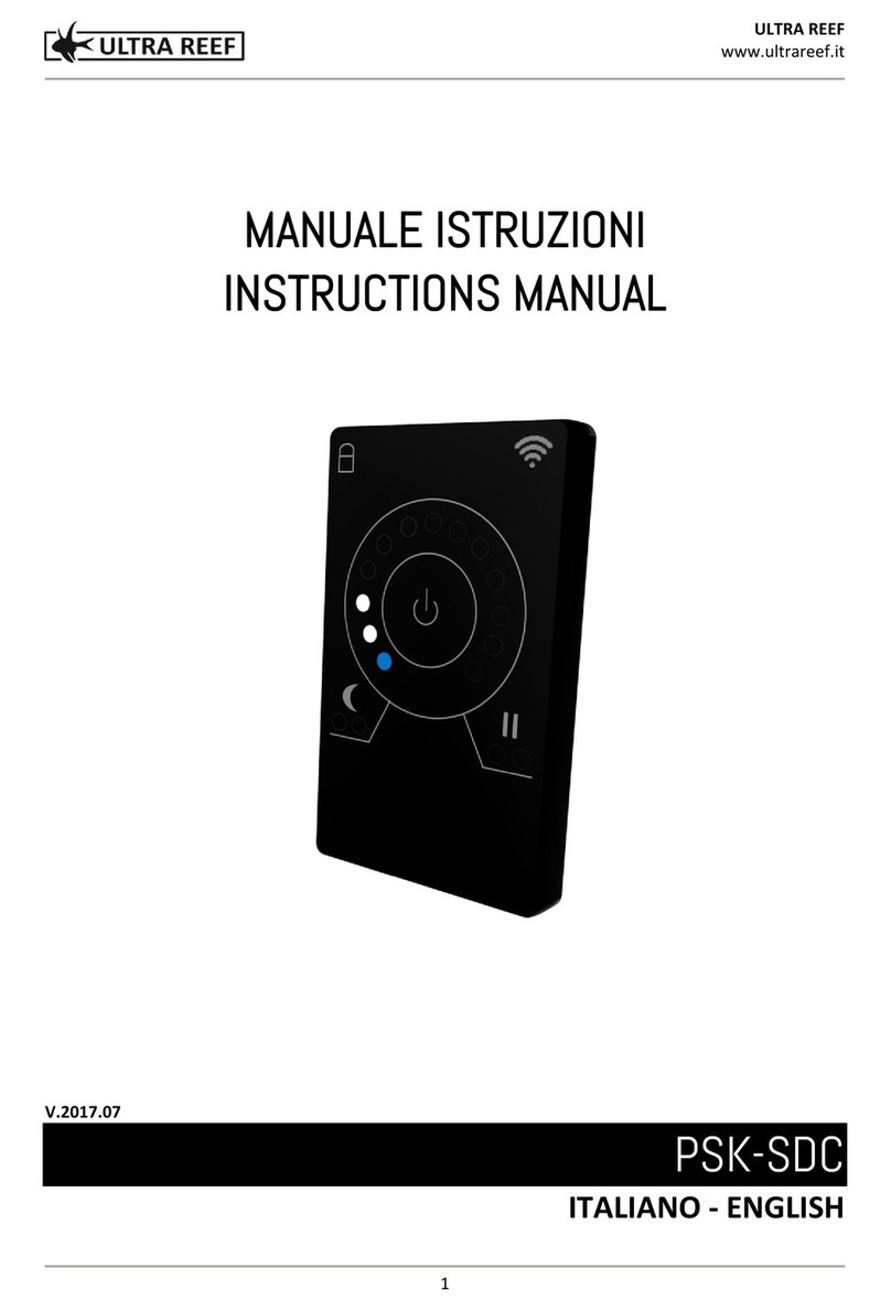 Ultra Reef PSK-SDC instruction manual